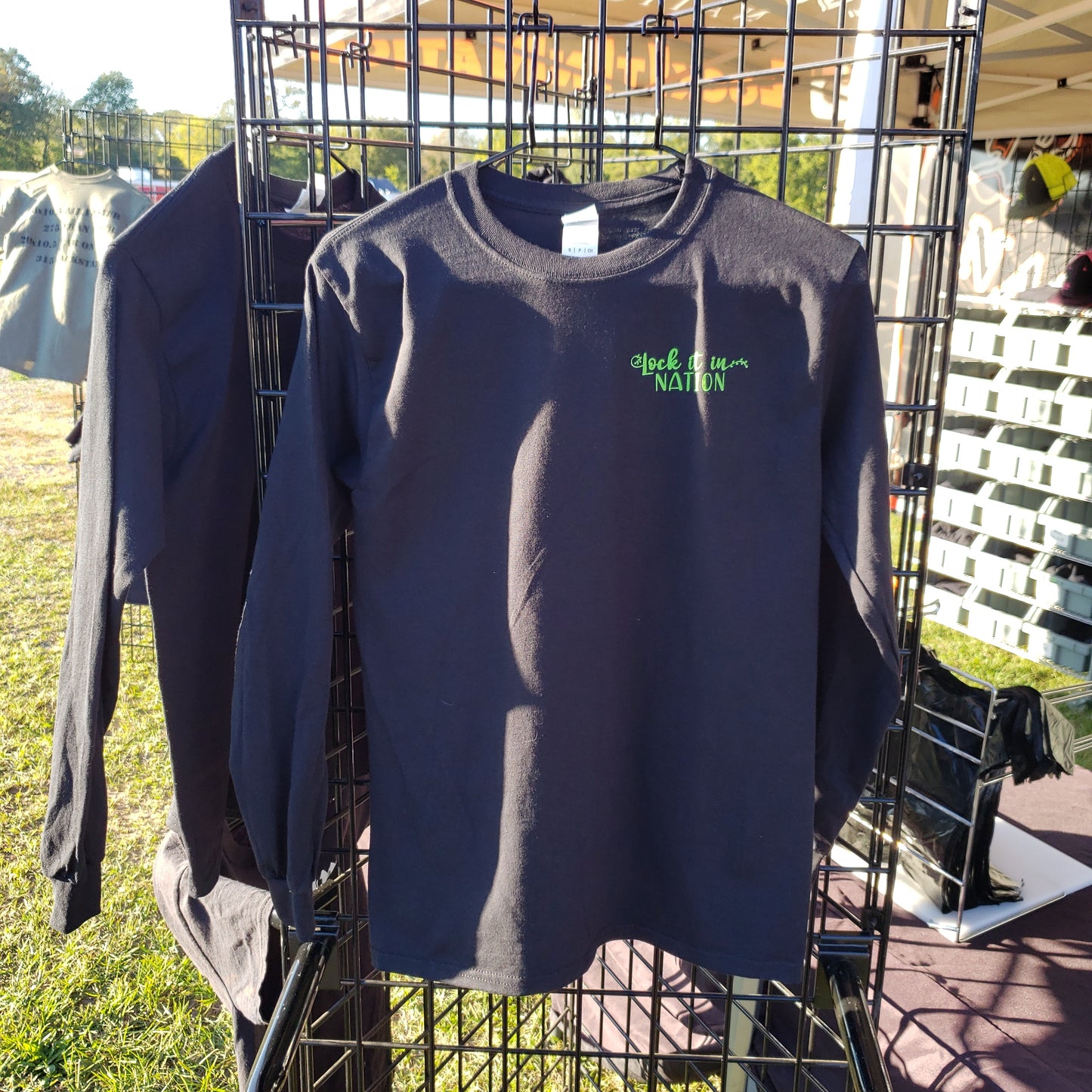 Sunflower Long Sleeve T-shirt - Black
