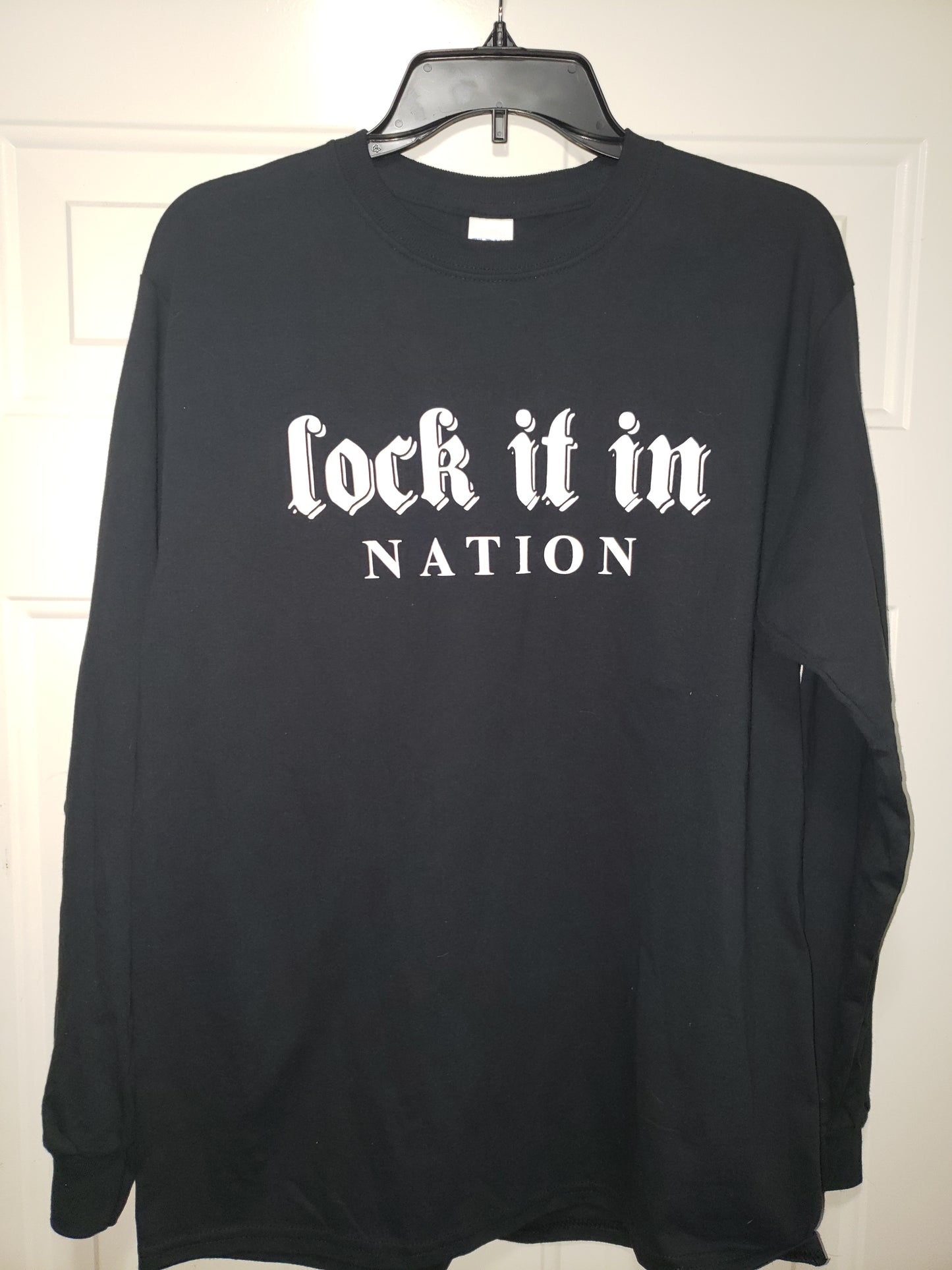Good Mood Long Sleeve T-shirt - Black/White