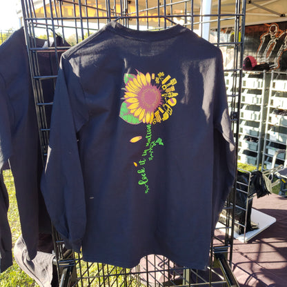 Sunflower Long Sleeve T-shirt - Black